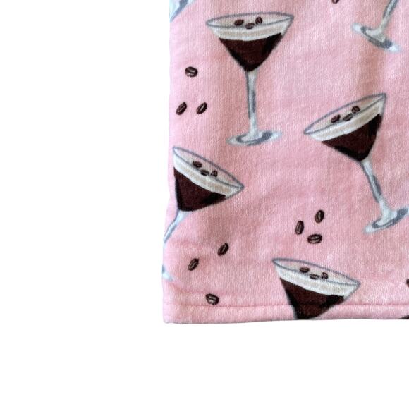 Deborah Connolly Espresso Martini Pink Velour Bath Towel 30x54 Set of 2 New - Picture 5 of 12
